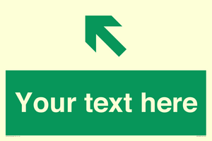 Custom Safe condition: Green Up left arrow